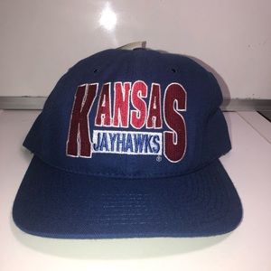 Vintage Kansas Jayhawks Snapback NWTS